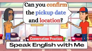 English Conversation Practice: Renting a Car - Customer and Rental Agent Dialogue