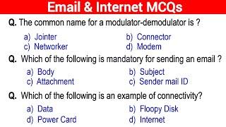 Top 100+ Internet and Email MCQs