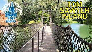 Tom Sawyer Island - FULL WALK THROUGH Magic Kingdom