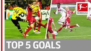 Batshuayi, Robben, Ribery & More  - Top 5 Goals on Matchday 26