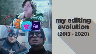 my editing evolution (2013-2020) | sazzics