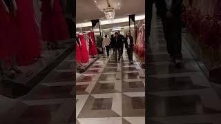 Gorgeous dress collection at Harrods, London, UK  #harrodslondon #viral