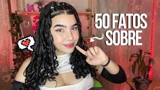 ASMR: 50 FATOS CURIOSOS SOBRE MIM | SUSSURROS para CAPOTAR NO SONO 