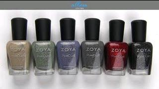 Zoya PixieDust Collection Spring 2013: Live Application & Review