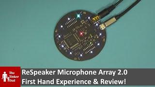 Seeed Studio ReSpeaker Mic Array 2.0 - First Hands-on And Tests!