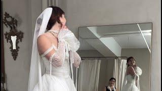 Picking up my WEDDING DRESS FINALLY! | March 2024 Vlog