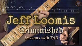 Jeff Loomis | Diminished Scale, Sweeping & Tapping Lesson