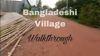 Vlog 003 Bangladeshi Village Walkthrough @4kUrbanLife