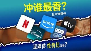 AppleTV五大流媒体平台到底如何选择？详细对比各平台花费,内容,真实体验一个视频告诉你