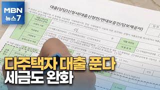 극심한 거래 침체에 다주택자 대출 푼다…세제도 완화 [MBN 뉴스7]