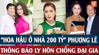 “Hoa hậu ở nhà 200 tỷ” Phương Lê thông báo ly hôn chồng đại gia #shorts