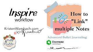 Evernote Helps: How to link multiple notes