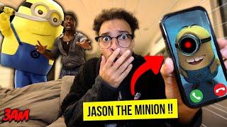 DO NOT FACETIME A REAL LIFE MINION AT 3AM (HE TOOK MY BESTFRIEND HOSTAGE!!)