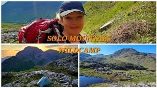 SOLO WILDCAMPING in the Lake District