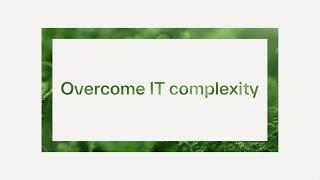 Overcome IT complexity with cloud managed services