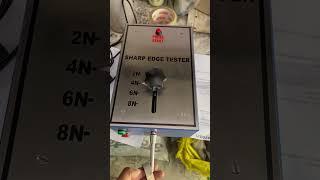 Sharp Edge Testing BIS ISI 9873