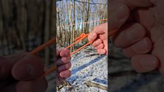 Knot that can be used like a carabiner 🪢 soft shackle