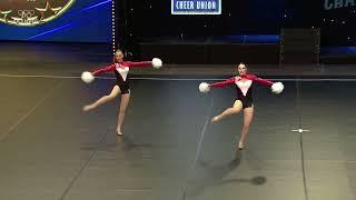 2024 ICU Europeans Senior Pom Doubles  - Team Croatia