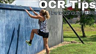 OCR TRAINING TIPS: overcoming the wall more efficiently