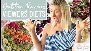 Dietitian Reviews VIEWERS Diets | Abbey's Easy Hacks for Healthy Meals & Snacks!