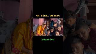 CA Final Result reaction | May'24 | Emotions  #ca #emotions #icai #successful