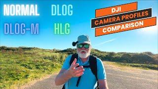 DJI Drone Camera Profiles Explained: NORMAL, DLOG, DLOG M, & HLG | Is There a Big Difference?