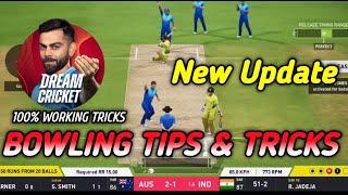 Real Cricket 24 New Update Bowling Tips and Tricks | How to Take Wickets in Dream Cricket 24