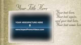 Marketing Video - Memories Video Promo for Video Marketing