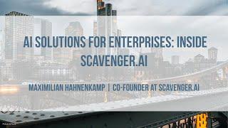 AI Solutions for Enterprises: Inside Scavenger.ai | Startuprad.io E429