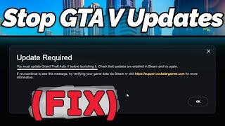 [FIX] You must update Grand Theft Auto V before Launching it (How to Run GTA V Offline) (Steam,Epic)