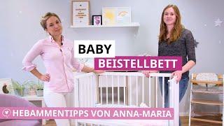 Beistellbett - Was musst Du beim Kauf beachten? | Hebammentipps von Anna-Maria | babyartikel.de