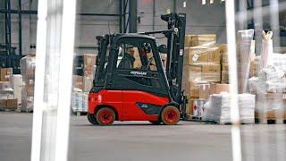 High handling performance thanks to lithium-ion technology | Linde Material Handling