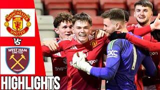 Manchester United vs West Ham | LAST MINUTE WINNER| All Goals & Highlights | U21 Premier League