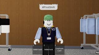 [Day 18] Mrbacon first shift at RoMart (Roblox)