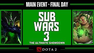 SUB WARS 3 - THE ULTIMATE SHOWDOWN | MAIN EVENT | FINAL DAY | !gg