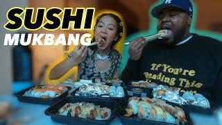 SUSHI MUKBANG + Relationship Q&A with Ricky Shucks