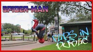 THE AMAZING SPIDER-MAN FLIPS IN PUBLIC