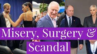 Prince Harry and Meghan Markle in Jamaica, King Charles' Surgery (Visits Kate), Scandal in Monaco