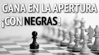 ¡Cómo ganar en la apertura con las negras: 3 celadas de ajedrez!