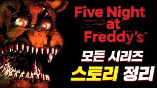 프레디의 피자가게 스토리 한눈에 보기 완전판 (Five Nights at Freddy's Full Story Movie)