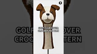 Crochet pattern from Amigurumi Golf Club Covers by Linda Wright on Amazon #amigurumi #crochet #golf