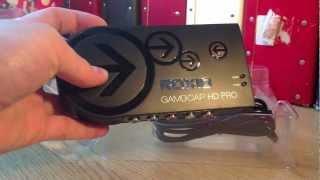 Roxio Game Capture HD Pro Unboxing