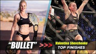 Valentina "Bullet" Shevchenko Top Finishes | FightNoose