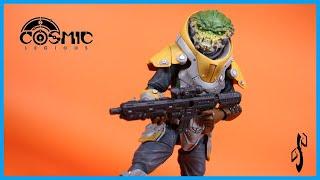 Four Horsemen Studios Cosmic Legions Hvalkatar: Book 2 Gravenight NOVEUNN LEEN Action Figure Review