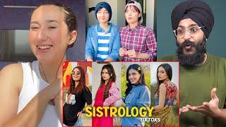 Indian Reaction to Sistrology Latest Tiktok Videos | Iqra Kanwal | Rabia Faisal | Hira Faisal