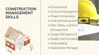 Lecture 10: The Perfect Construction Project - Construction Management Skills