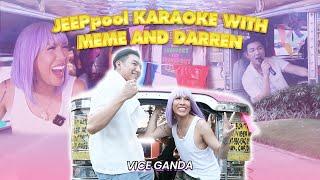 JEEPpool karaoke with Meme and Darren | VICE GANDA