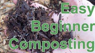 The Easiest Way For Beginners To Get Started Composting With No Bin & No Equipment