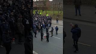 Paris saint germain fans and ultras Liverpool v PSG at Anfield #ultras #footballfans #psgfans