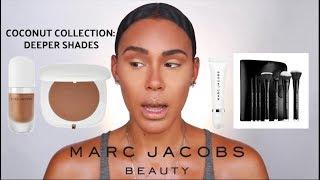 DEEPER SHADES?? MARC JACOBS NEW! COCONUT COLLECTION PLUS BRUSHES REVIEW I KAMANI ALANA